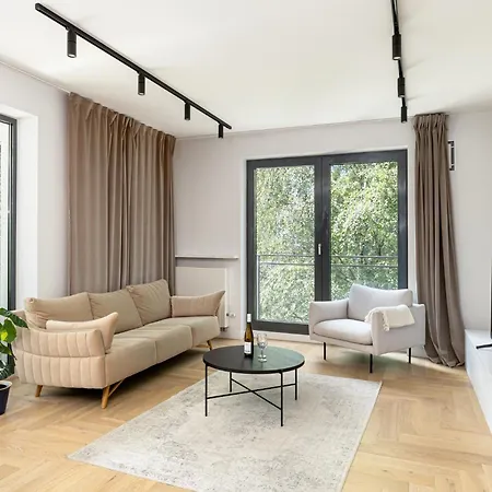 Apartmán Ecru 3-bedroom Luxurious With City View Wwa22 Varšava